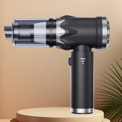 Mini-Kabelloser Auto- und Haushalts-Staubsauger & Luftgebläse – Schwarz