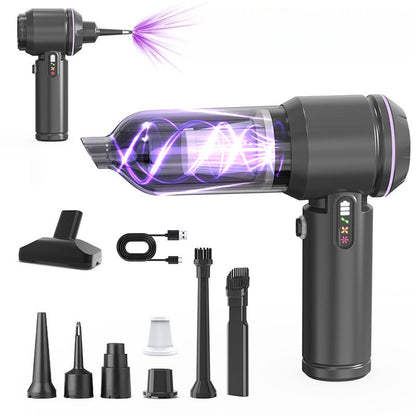 Kabelloser Handstaubsauger für das Auto – Schwarz