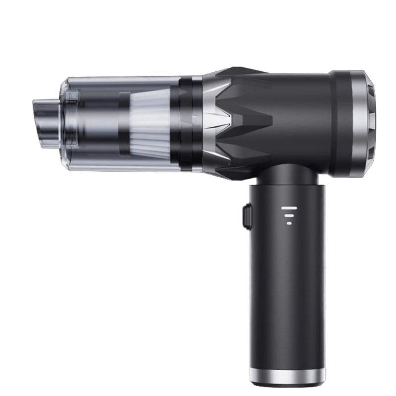 Mini-Kabelloser Auto- und Haushalts-Staubsauger & Luftgebläse – Schwarz