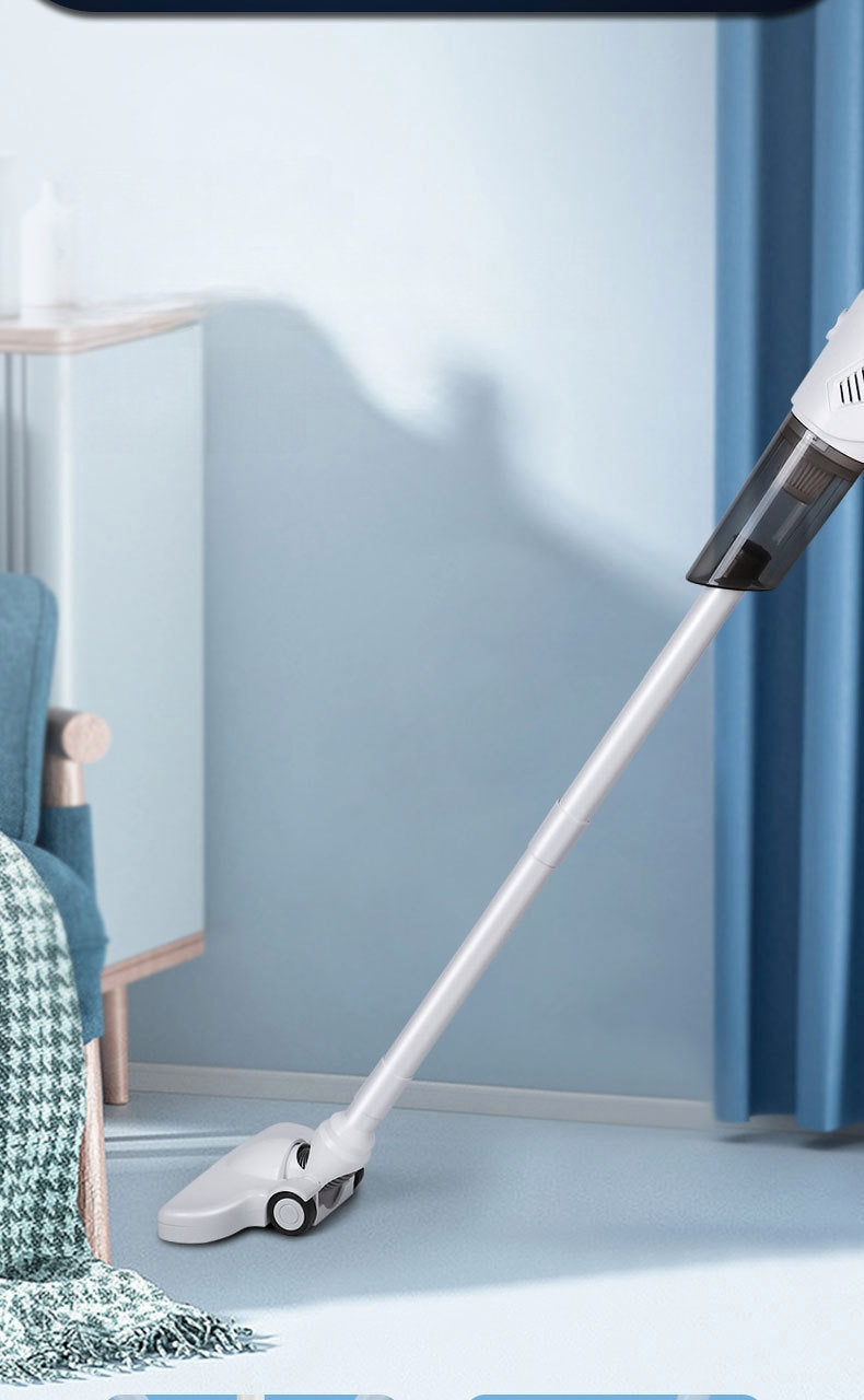 Kabelloser Handstaubsauger zur Milbenentfernung – Weiß